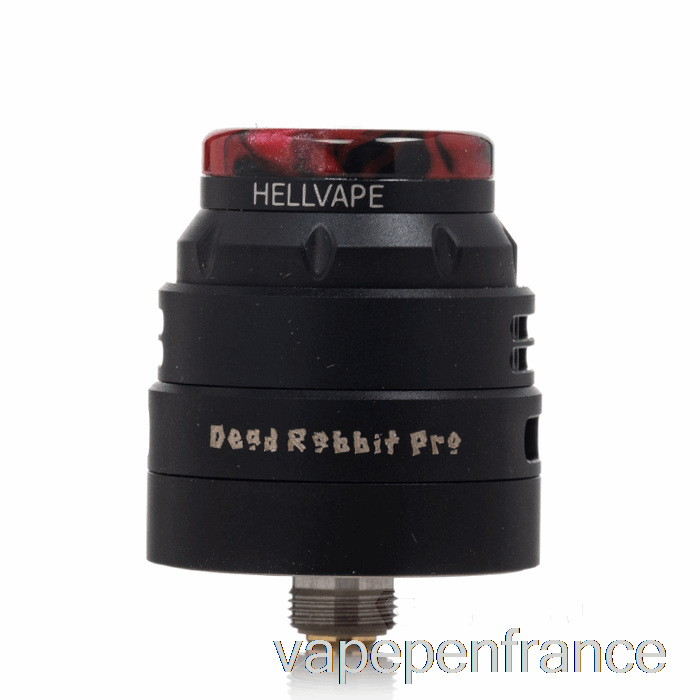 Hellvape Dead Rabbit Pro 24 Mm RDA Stylo Vape Noir Mat